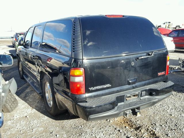 1GKFK66U73J337351 - 2003 GMC YUKON XL D BLACK photo 3