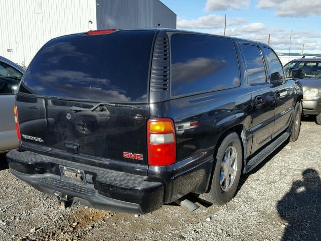 1GKFK66U73J337351 - 2003 GMC YUKON XL D BLACK photo 4