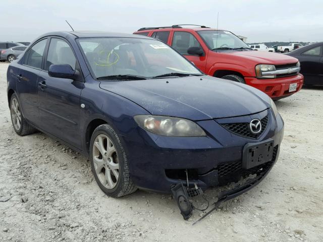 JM1BK32F681150643 - 2008 MAZDA 3 I BLUE photo 1