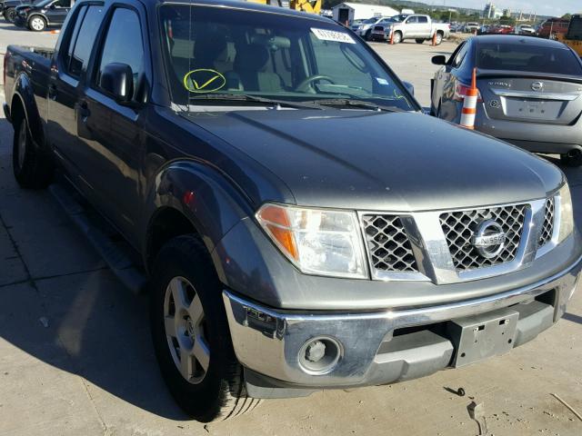 1N6AD09U07C462210 - 2007 NISSAN FRONTIER C BLACK photo 1