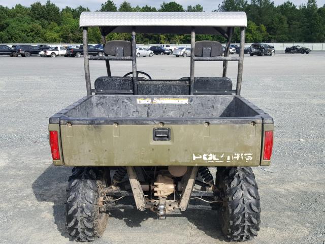 4XARH68A774110134 - 2007 POLARIS RANGER XP GREEN photo 6