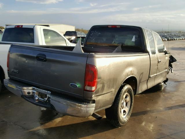 1FTRX17293NA11344 - 2003 FORD F150 GRAY photo 4