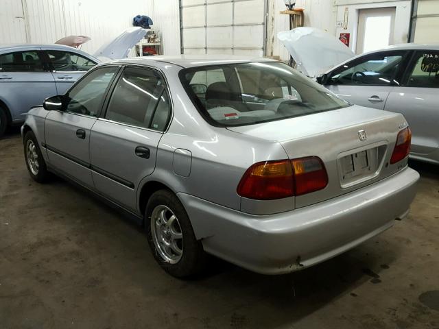 1HGEJ6679XL060539 - 1999 HONDA CIVIC LX SILVER photo 3