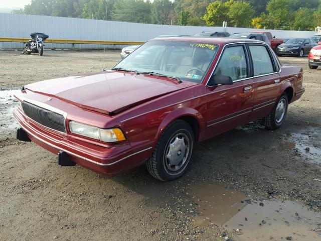 1G4AG55M8T6493464 - 1996 BUICK CENTURY SP BURGUNDY photo 2