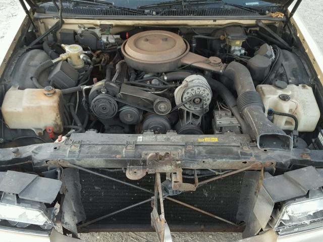 1G6DW5276PR725974 - 1993 CADILLAC FLEETWOOD BEIGE photo 7