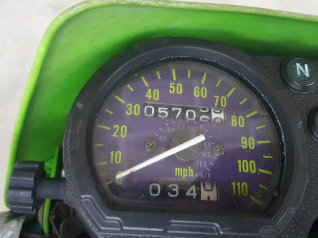 JKALXMH126DA11884 - 2006 KAWASAKI KLX250 H6F GREEN photo 8