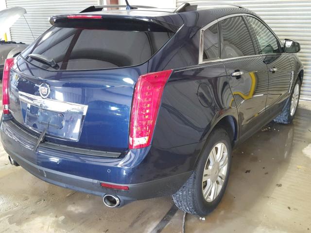 3GYFNAEY7AS565429 - 2010 CADILLAC SRX LUXURY BLUE photo 4