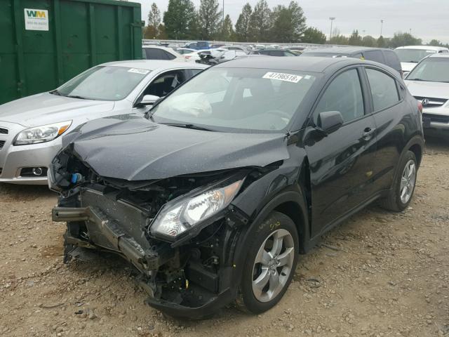 3CZRU6H35GM722191 - 2016 HONDA HR-V LX BLACK photo 2