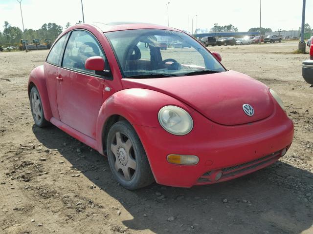 3VWCC21C6YM486344 - 2000 VOLKSWAGEN NEW BEETLE Qırmızı foto 1