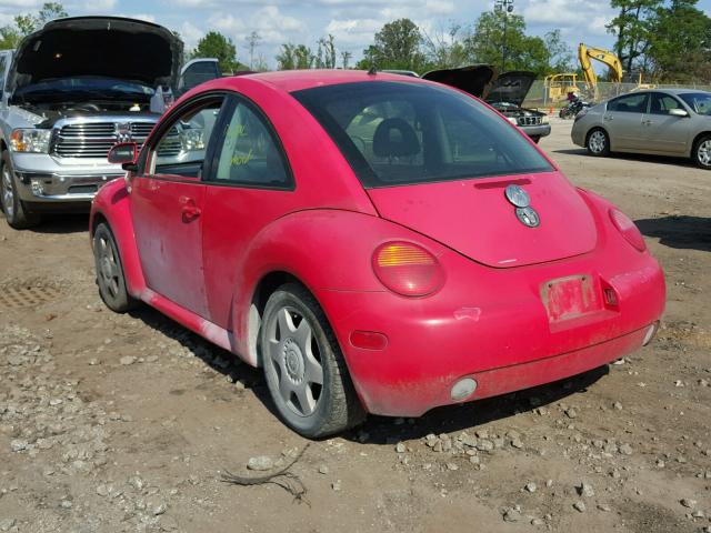 3VWCC21C6YM486344 - 2000 VOLKSWAGEN NEW BEETLE Qırmızı foto 3
