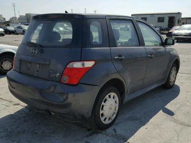 JTKKT624165021026 - 2006 TOYOTA SCION XA ნაცრისფერი ფოტო 4