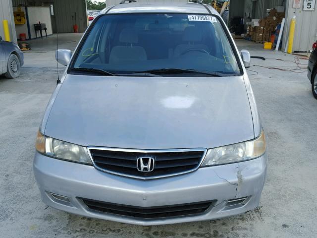 5FNRL18664B075208 - 2004 HONDA ODYSSEY EX GRAY photo 9