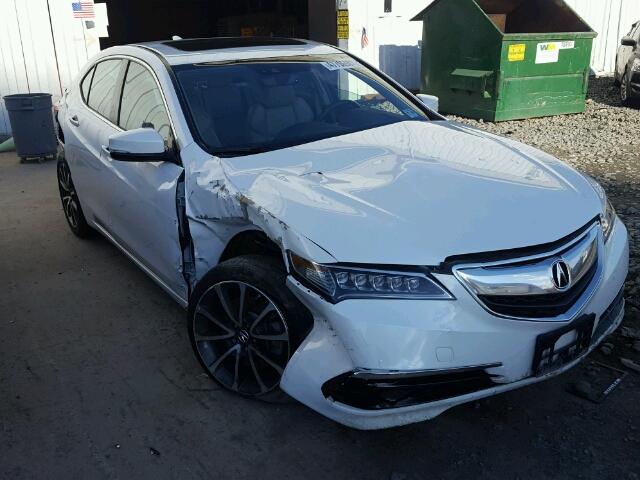 19UUB2F59FA024201 - 2015 ACURA TLX TECH WHITE photo 1
