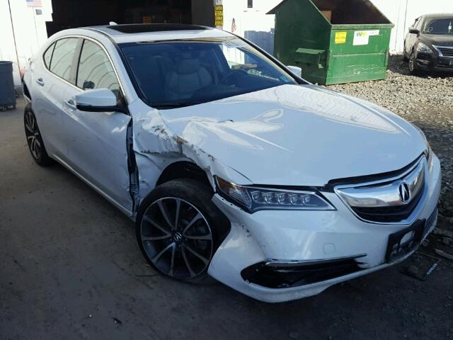 19UUB2F59FA024201 - 2015 ACURA TLX TECH WHITE photo 9