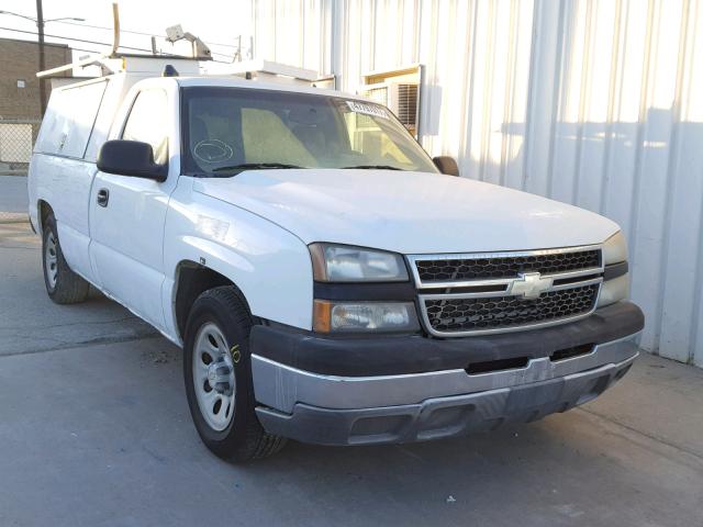 1GCEC14X97Z148454 - 2007 CHEVROLET SILVERADO WHITE photo 1