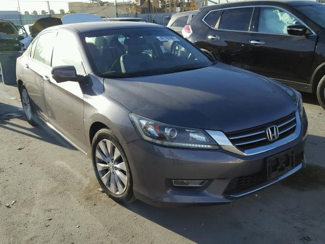 1HGCR2F87DA228123 - 2013 HONDA ACCORD EXL GRAY photo 1