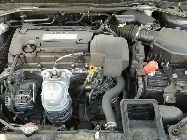 1HGCR2F87DA228123 - 2013 HONDA ACCORD EXL GRAY photo 7