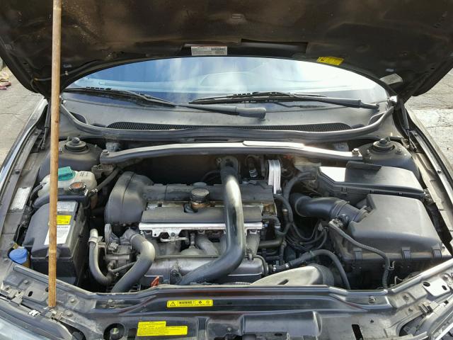 YV1SW53D011137805 - 2001 VOLVO V70 T5 TUR BLACK photo 7