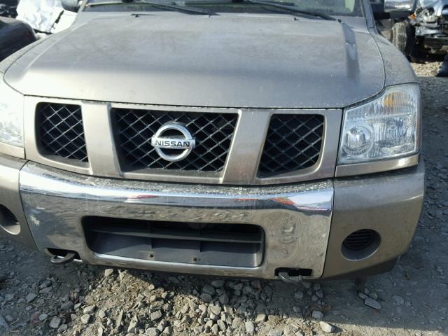 5N1AA08B96N716233 - 2006 NISSAN ARMADA SE SILVER photo 10