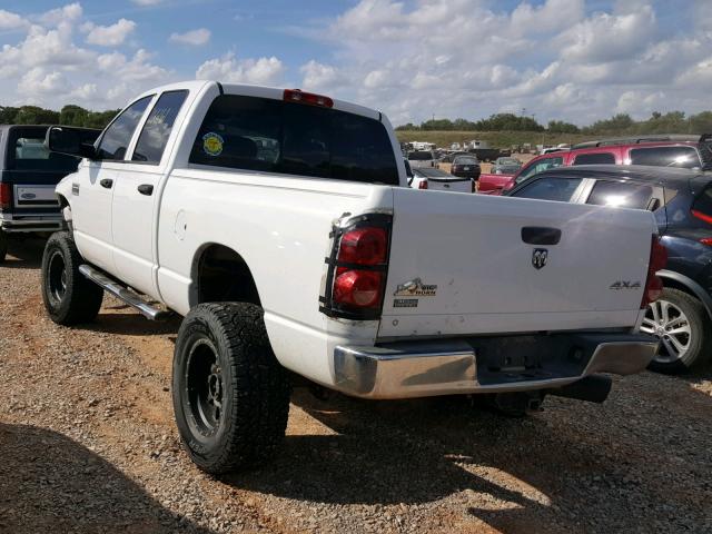 3D7KS28A38G117497 - 2008 DODGE RAM 2500 S თეთრი ფოტო 3