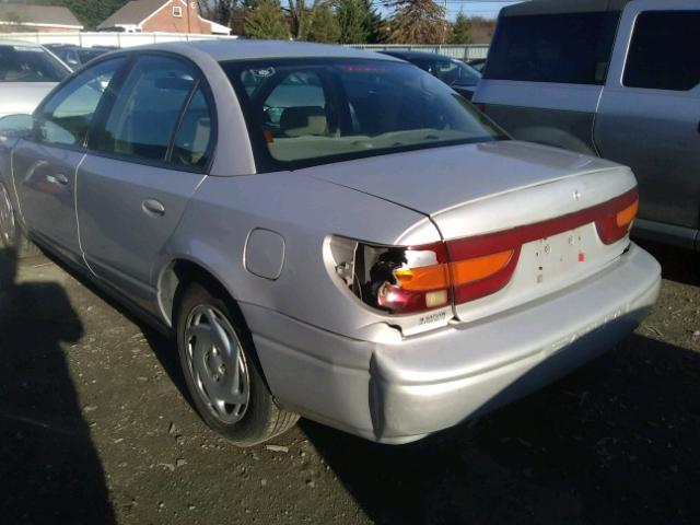 1G8ZK52701Z205821 - 2001 SATURN SL2 SILVER photo 9