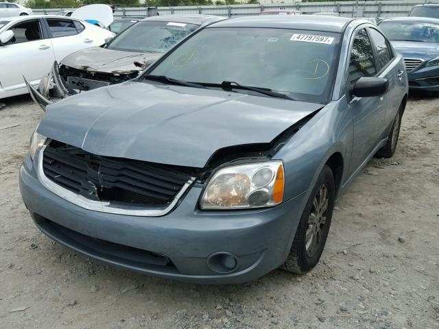 4A3AB36F88E023128 - 2008 MITSUBISHI GALANT ES GREEN photo 2