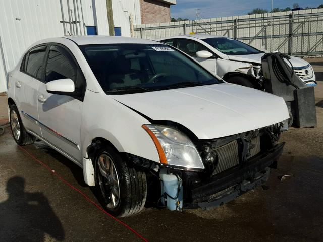 3N1AB6AP9AL663233 - 2010 NISSAN SENTRA 2.0 WHITE photo 1