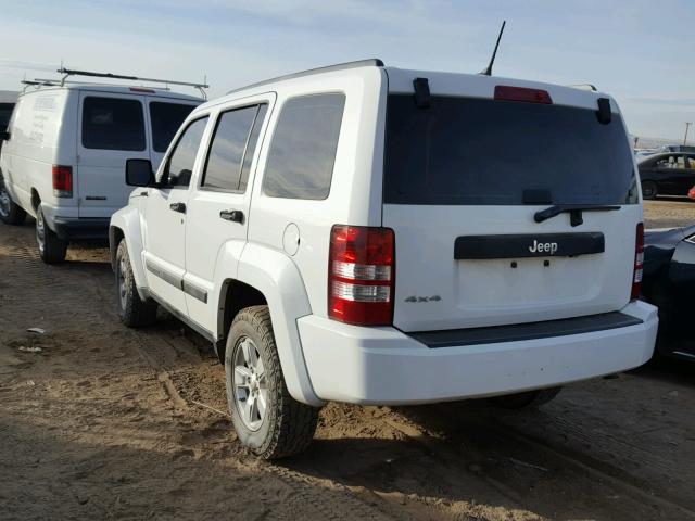 1J4PN2GKXBW553848 - 2011 JEEP LIBERTY SP WHITE photo 3