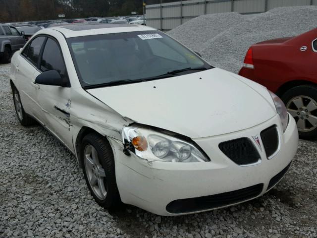 1G2ZG58N374158761 - 2007 PONTIAC G6 BASE WHITE photo 1