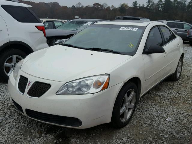 1G2ZG58N374158761 - 2007 PONTIAC G6 BASE WHITE photo 2