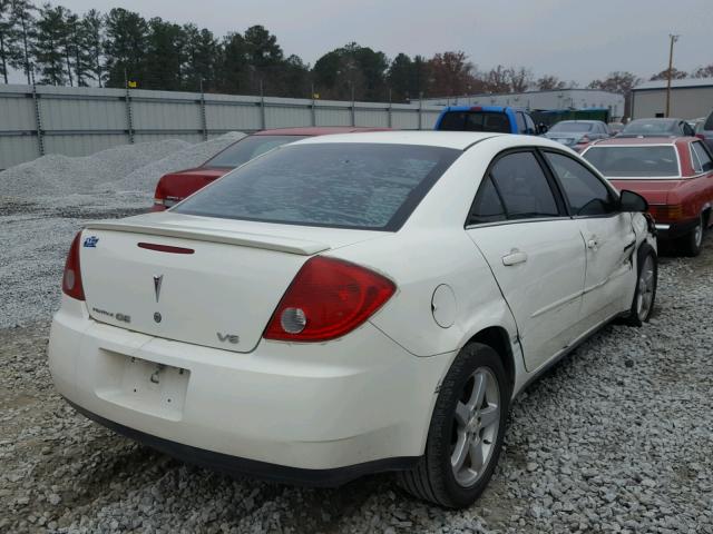 1G2ZG58N374158761 - 2007 PONTIAC G6 BASE WHITE photo 4