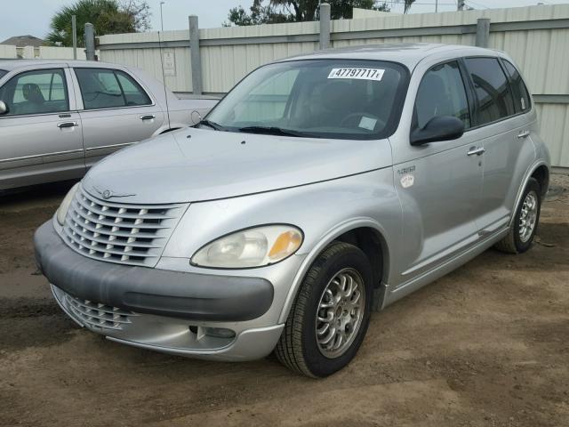 3C4FY48B82T309706 - 2002 CHRYSLER PT CRUISER SILVER photo 2