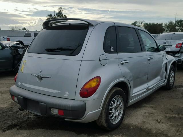 3C4FY48B82T309706 - 2002 CHRYSLER PT CRUISER SILVER photo 4