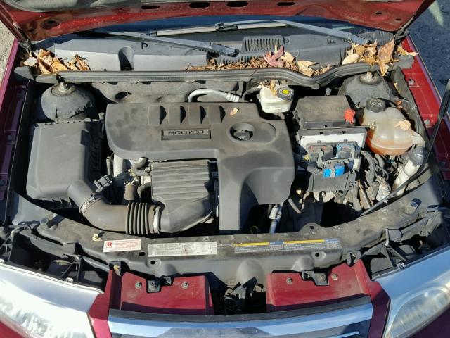 1G8AG52F65Z163568 - 2005 SATURN ION LEVEL 栗色 照片 7