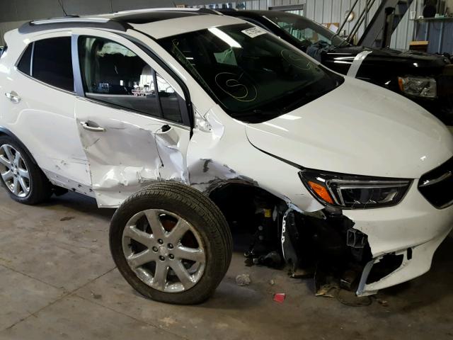 KL4CJGSB2HB136139 - 2017 BUICK ENCORE ESS WHITE photo 9