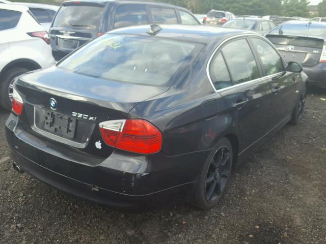 WBAVD33576KV64337 - 2006 BMW 330 XI BLACK photo 4