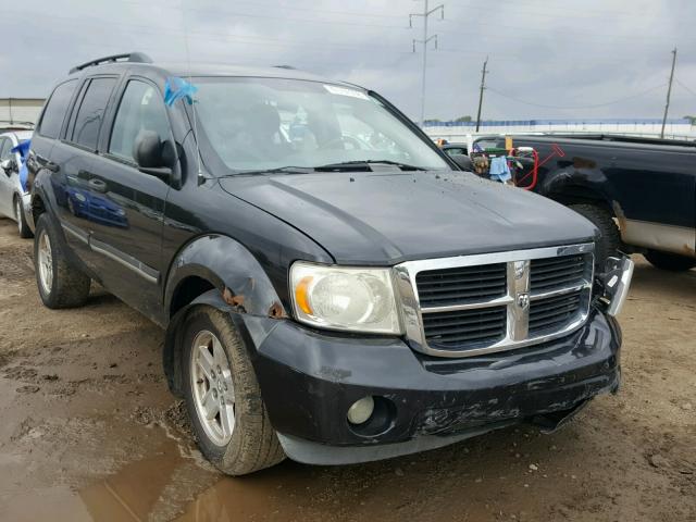 1D8HB48P27F534888 - 2007 DODGE DURANGO SL BLACK photo 1