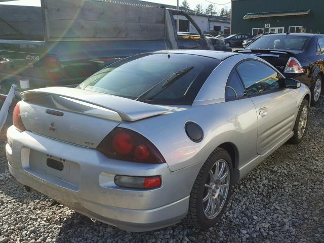 4A3AC54H81E095997 - 2001 MITSUBISHI ECLIPSE GT SILVER photo 4