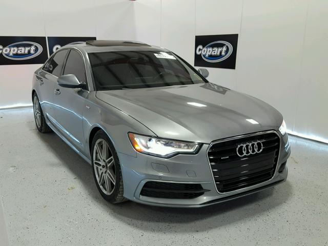 WAUHGAFC7CN115463 - 2012 AUDI A6 PRESTIG GRAY photo 1