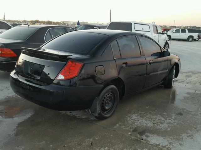 1G8A152F15Z138931 - 2005 SATURN ION LEVEL BLACK photo 4