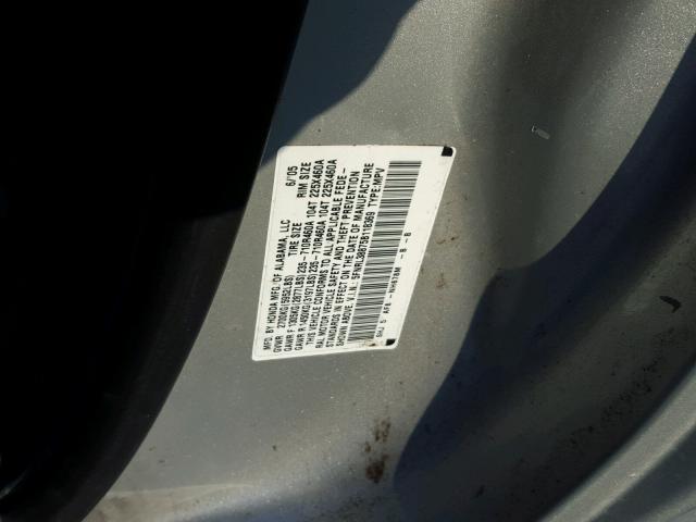 5FNRL38875B118369 - 2005 HONDA ODYSSEY TO GOLD photo 10