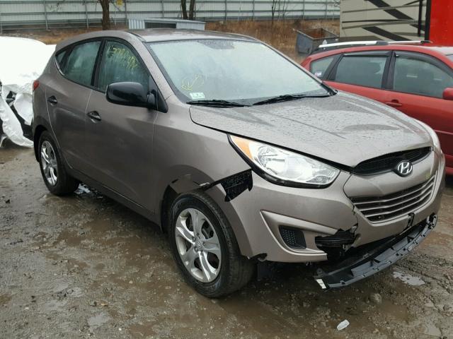 KM8JT3AB8BU192532 - 2011 HYUNDAI TUCSON GL TAN photo 1