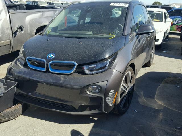 WBY1Z2C53EV285637 - 2014 BMW I3 BEV CHARCOAL photo 2