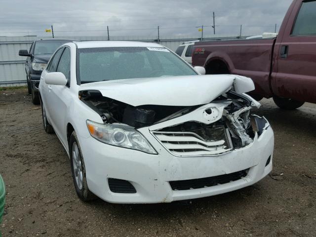 4T4BF3EK2BR095130 - 2011 TOYOTA CAMRY BASE WHITE photo 1