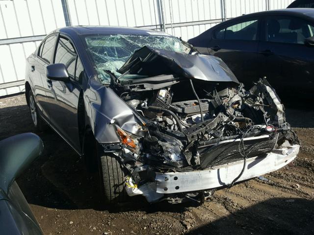 19XFB2F88CE380861 - 2012 HONDA CIVIC EX GRAY photo 1