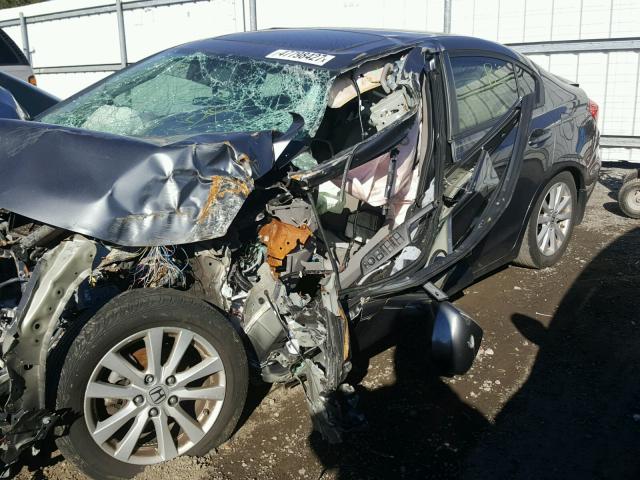 19XFB2F88CE380861 - 2012 HONDA CIVIC EX GRAY photo 10
