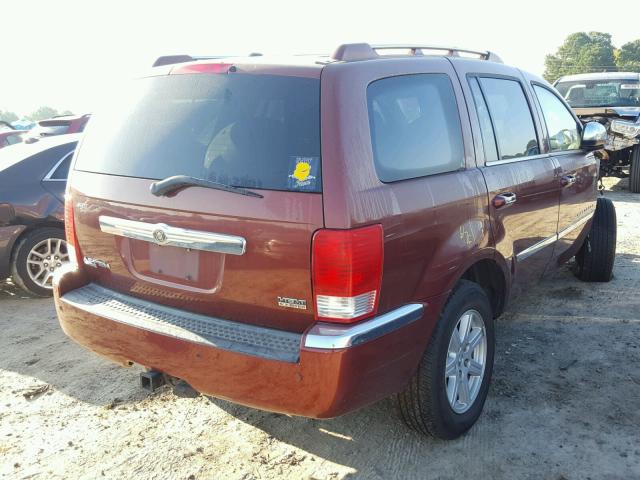 1A8HX582X7F509000 - 2007 CHRYSLER ASPEN LIMI ORANGE photo 4