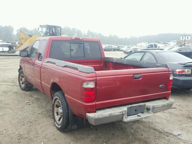 1FTYR14U11TA67282 - 2001 FORD RANGER SUP RED photo 3