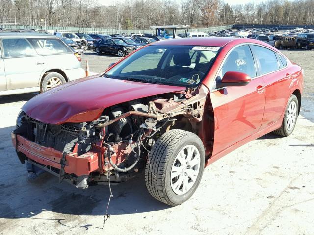 1YVHZ8BH9A5M03791 - 2010 MAZDA 6 I RED photo 2