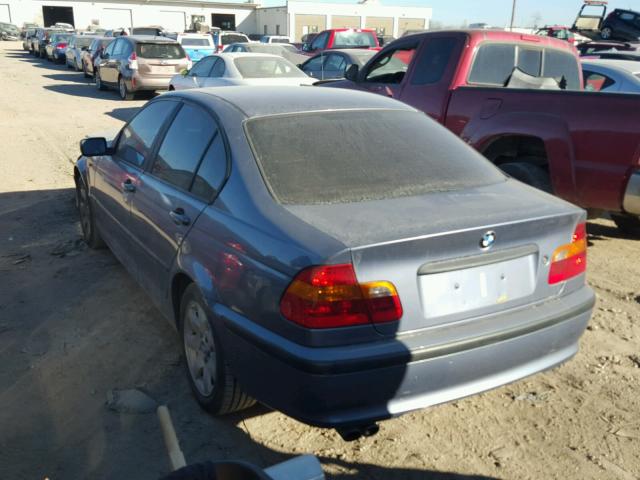 WBAEU33473PM56192 - 2003 BMW 325 XI BLUE photo 3